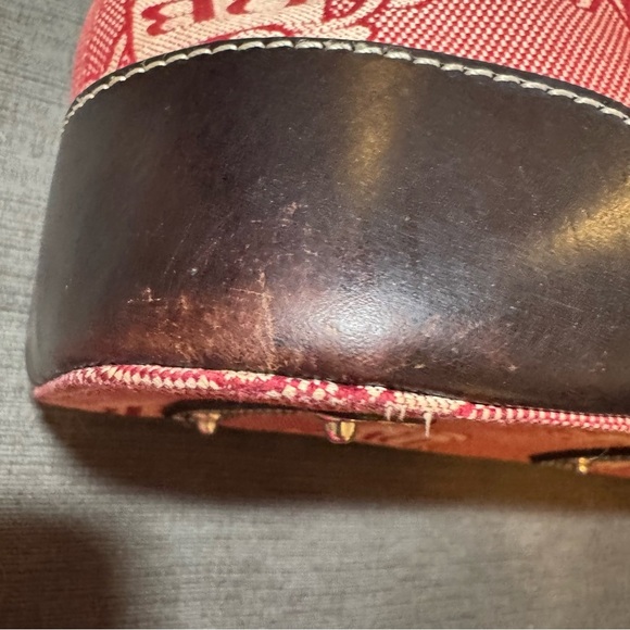 Large Dooney & Bourke Pink Satchel/satchel Bag - Picture 12 of 15